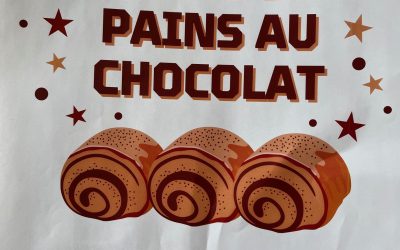 VENTE DE PAINS AU CHOCOLAT