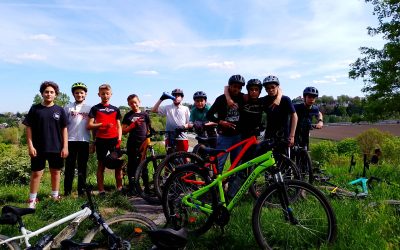 Bois de Cergy, Butte à Juju et grand soleil : une sortie VTT inoubliable !